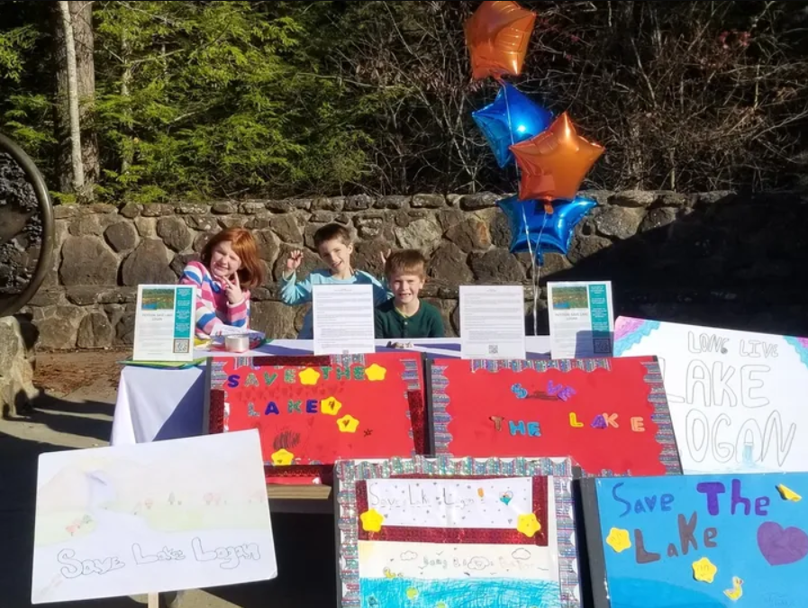 Petition drive at Old Man's Cave